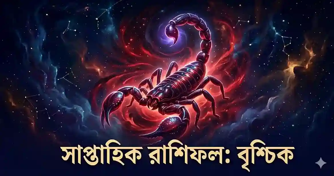 বৃশ্চিক রাশি সাপ্তাহিক রাশিফল ২০২৬-র ২৬তম সপ্তাহ